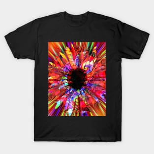 Fractal Daisy Art T-Shirt